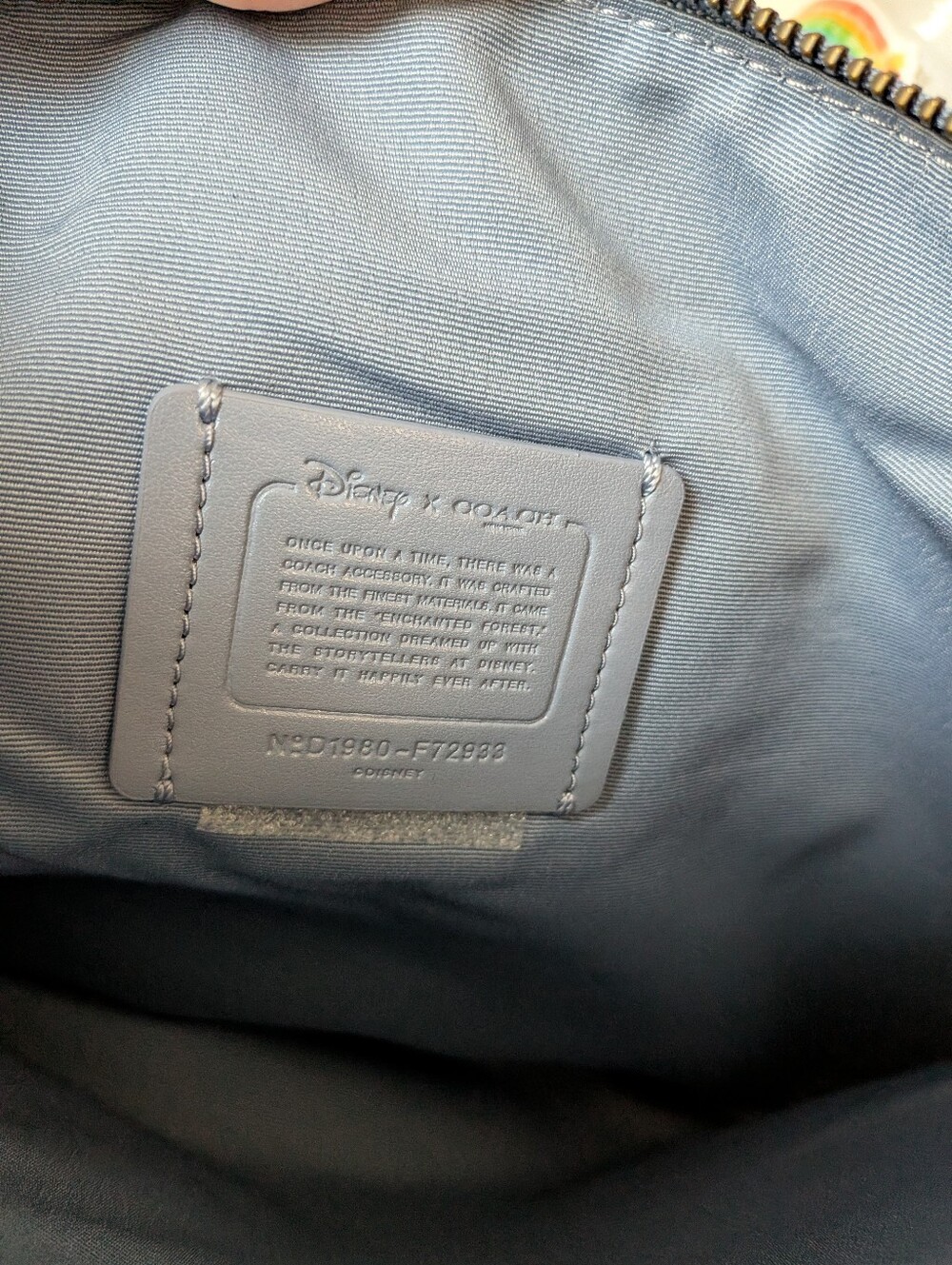 Coach X Disney Large Zip Pouch - Picture 6 of 6